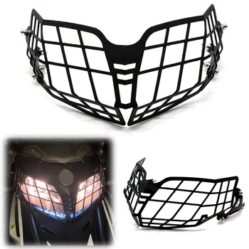 

For Benelli TRK502 TRK 502X Motorcycle Headlight Protector Cover Grill Guard Headlight Protection Black Motorcycle Parts 1set