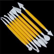 8 sztuk/zestaw plastikowe narzędzia do rzeźbienia w glinie zestaw polimerowe narzędzia do modelowania gliny Poly form Sculpey narzędzia zestaw do kształtowania gliny modelina zabawki