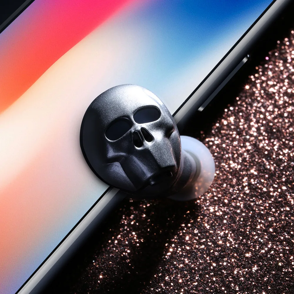 

New Skull Bone Bluetooth Headset HD Stereo Wireless Earphone With Microphone Noise Cancelling Hi-Fi Gaming Music Earphone