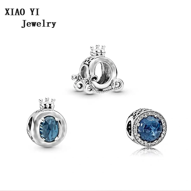 

XIAOYI jewelry 100% S925 1:1 charming moonlight night one dream ZT0420 beads personalized elegant simple girlfriend gift