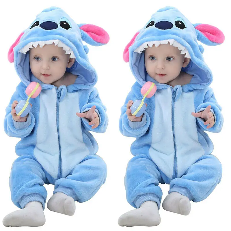 Для детей 0-4 лет, американский стиль, комбинезон с капюшоном и 3d-ушками для новорожденных мальчиков, зимний комбинезон