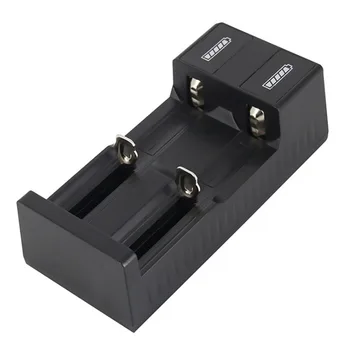 

18650 26650 Battery Quick Charging Charger One Dual Slot Rechargeable Portable DC5V/1A USB Lithium Smart Battery Charger