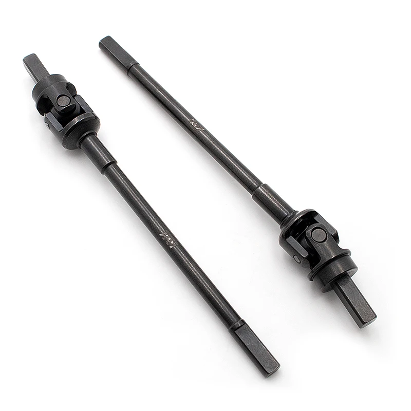 KYX Racing Hard Steel Front Axle CVD Shaft Upgrades Parts Accessories for RC Crawler Car Axial Capra Unlimited Trail Buggy UTB 3