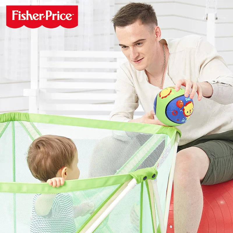 FISHER-PRICE мяч 12 см, резиновый мяч для младенцев, баскетбольный мяч, только для детей, pai qiu, детский парк, детская игрушка
