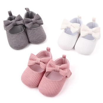 

Baby First Walkers Clothing Kids Infant Newborn Baby Boy Girl Unisex Soft Sole Crib Shoes Flower Cotton Prewalker Shoes l