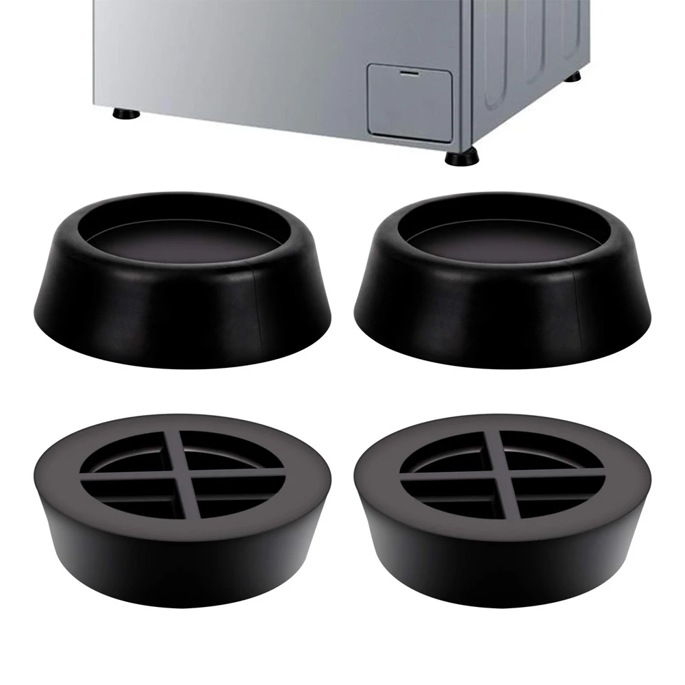 

4PCS Washing Machine Rubber Pads for Anti Vibration Pads Refrigerator Mute Mat Refrigerator Floor Furniture Protectors