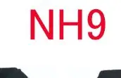 NH9 Для Мужчин's N1-N13 с длинными рукавами и черная рубашка с сплошным цветом и круглый воротник - Цвет: NH9