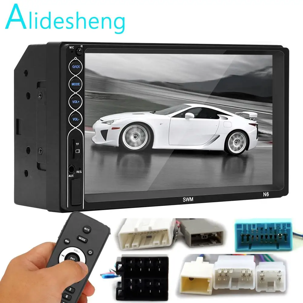 

Car Multimedia player Autoradio 2Din 7" HD Car Radio Audio Stereo Touch Screen auto MP5 Player BT For Toyota Nissan ISO Suzuki