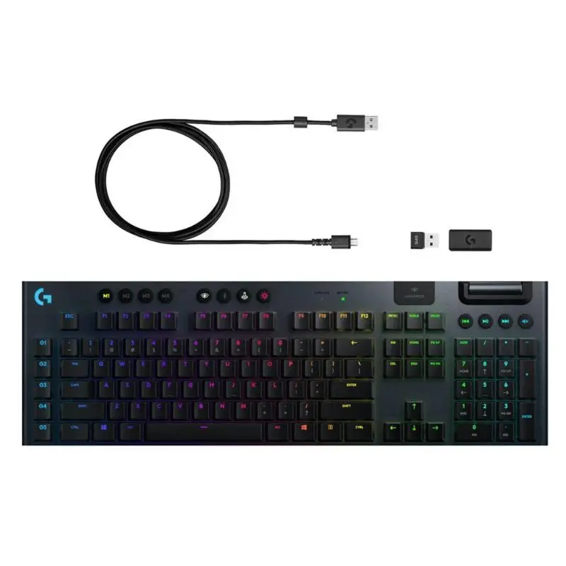 Беспроводная Механическая игровая клавиатура Logitech G913 LIGHTSPEED Bluetooth RGB подсветка