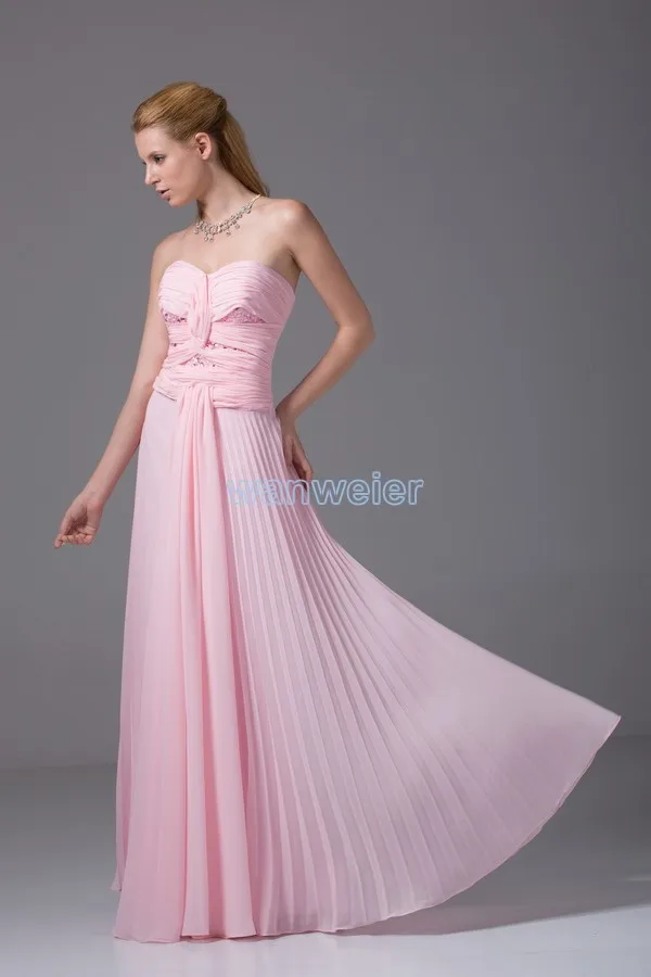 Gratis Verzending Avondjurk Met Kralen En Kristallen Plooi 2016 Sexy Sweetheart Bruiden Roze Chiffon Vestidos Lange Prom Jurken Gratis Verzending Avondjurk Met Kralen En Kristallen Plooi 2016 Sexy Sweetheart Bruiden Roze Chiffon Vestidos Lange Prom Jurken