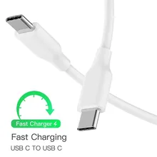 Fita c carregador cabo tipo c para tipo c cabo de carregamento para samsung a80 a50 a70 a90 a40 oneplus 6t 5 7 pro usb typec cabos chargeur