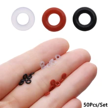 

50Pcs/Set Hunting Anti-Slip Rubber O Ring For Aluminium Dart Shafts Arrow Tips Replacements Gasket Grip Washer Accessories