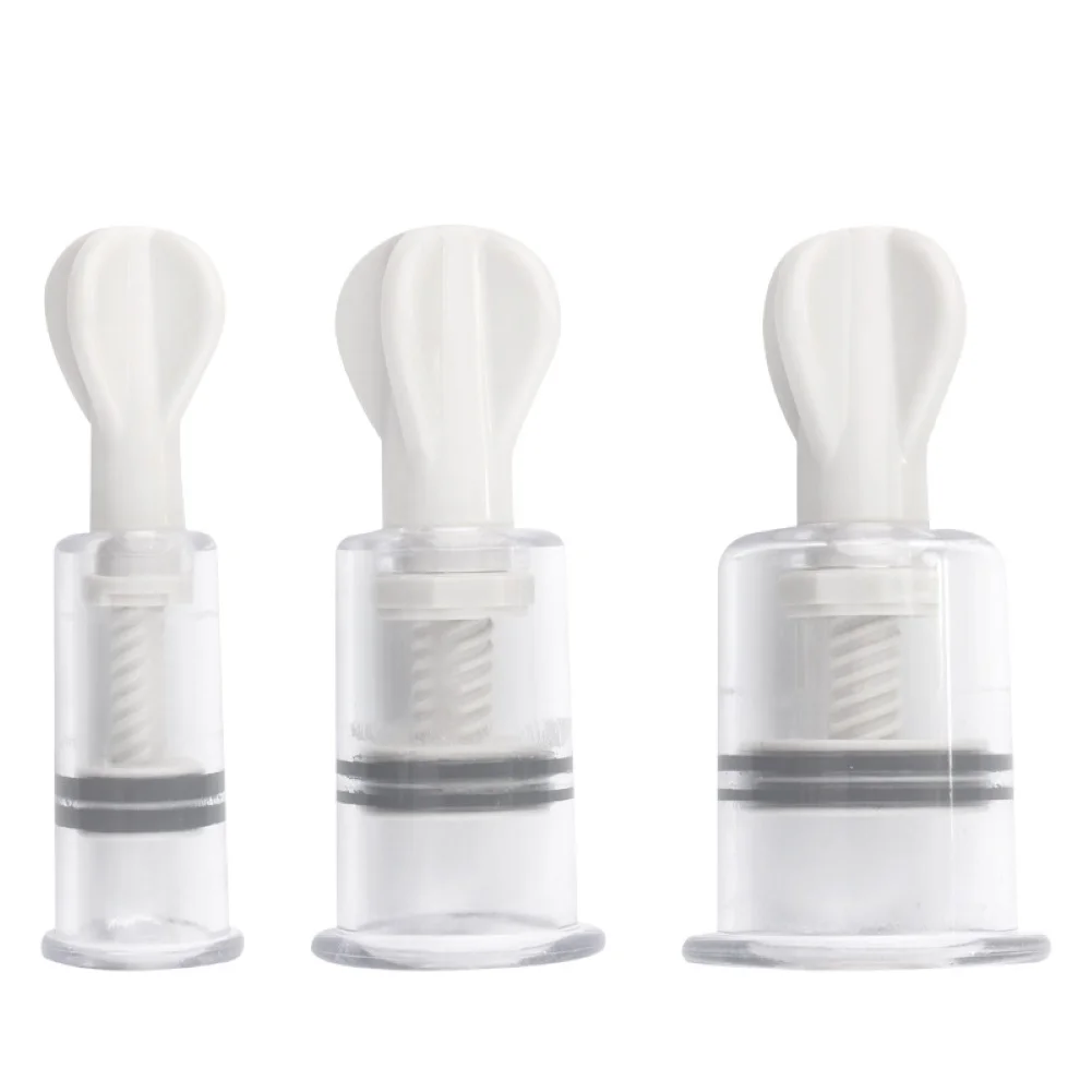 Nipple Vacuum Cup Sucker Pump Breast Enlargement Enhancer Stimulator Sex Toy