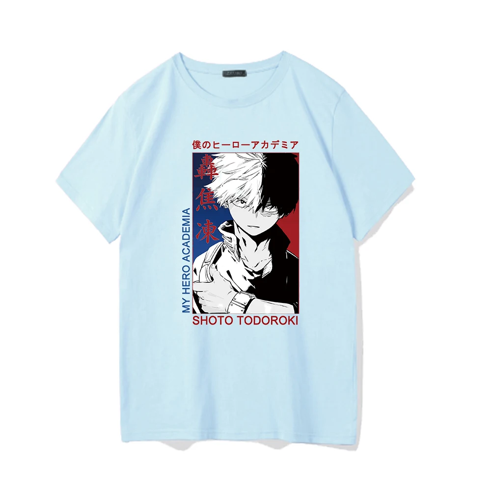 2020 Men Anime T Shirt My Hero Academia 