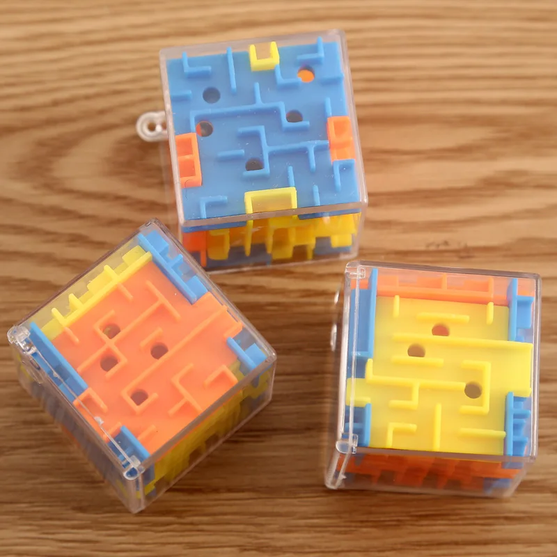Пластиковая мини-игрушка в виде мяча, обучающая мини-игрушка для раннего образования, для детей, 3D, в рулоне, мини-головоломка, волшебный куб