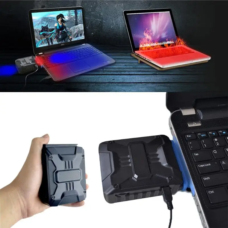 Мини-вакуумный USB воздушный вытяжной вентилятор охлаждения процессора кулер для ноутбука