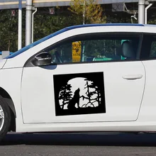 

Cute Wolf Roar Stickers Ussr Vinyl Sticker Auto Laptop Car Door And Stickers Hood
