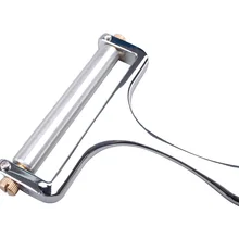 Прямая поставка из нержавеющей стали сырорезка регулируемая толщина провода резак для сыра инструмент для приготовления P666