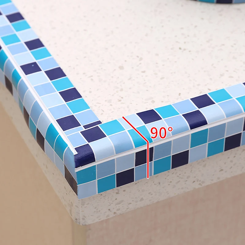 Wall Sticker for Bathroom Tape Sealing Strip Bath Shower Sink Gap Toilet Caulk Tape Waterproof Mildew Strip for Kitchen Stove