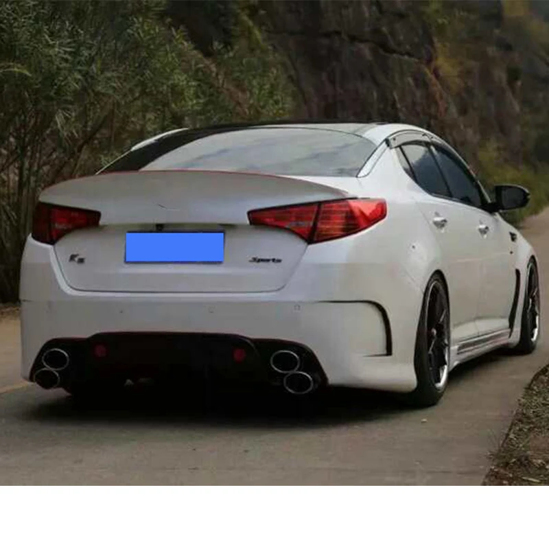 CEYUSOT для kia K5/Optima bige спойлер 2011 2012 2013 FRP материал багажник задний спойлер губы крылья цвет хвост плавник K5 автозапчасти