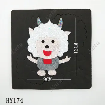 

sheep cutting dies 2019 new die cut &wooden dies Suitable for common die cutting machines on the market