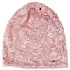 Women Winter Knitted Windproof Warm Cap Female Summer Thin Lace Rhinestone Sports Sunscreen Fold Black Sun Hat K32 4