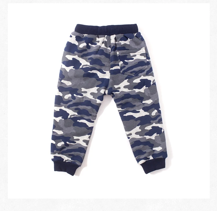 DON`T CALL ME BABY Boys Autumn Camouflage Printed Pants Kids Cotton Soft Warm Pants Children New Printed Basic Pants 54746