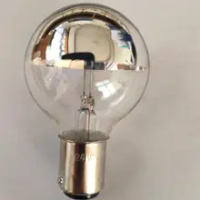 25 шт./лот ba15d 15 мм База 24 в 25 Вт медицинская бестеневая лампа, кнопка вставки, одно отверстие, холодный светильник, хирургический светильник, лампы