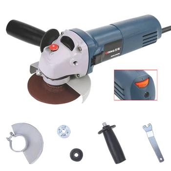 

670W Angle Grinder Multifunction Variable Speed Cutting Grinding Polishing Machine Power Tool Household Electric Angle Grinder