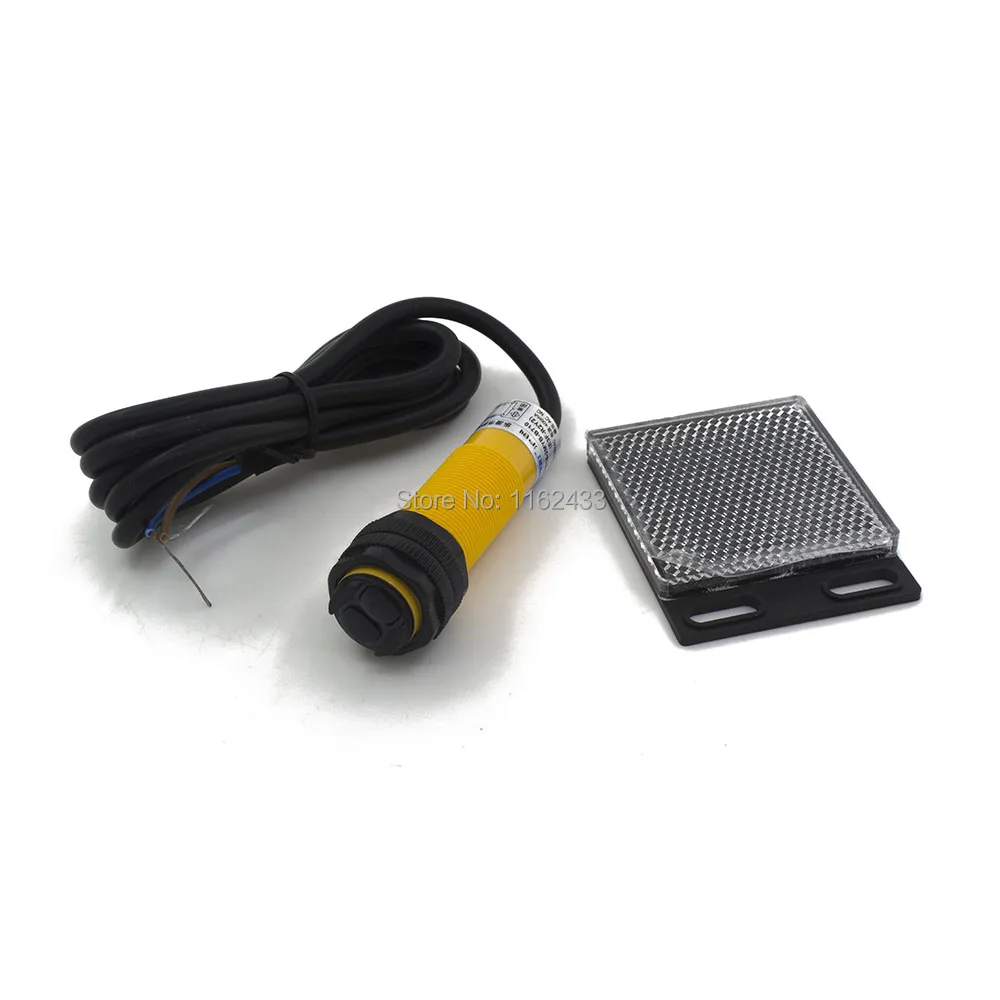

M18 2m sensing AC two wires NC E3F-R2Y2 retroreflective cylinder amplifier photoelectric sensor switch