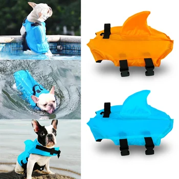 

Dog Vest Clothes Swimwear Pets Safety Swimming Suit Dog Life Vest Summer Shark Pet Life Jacket For Small Medium Large Dog