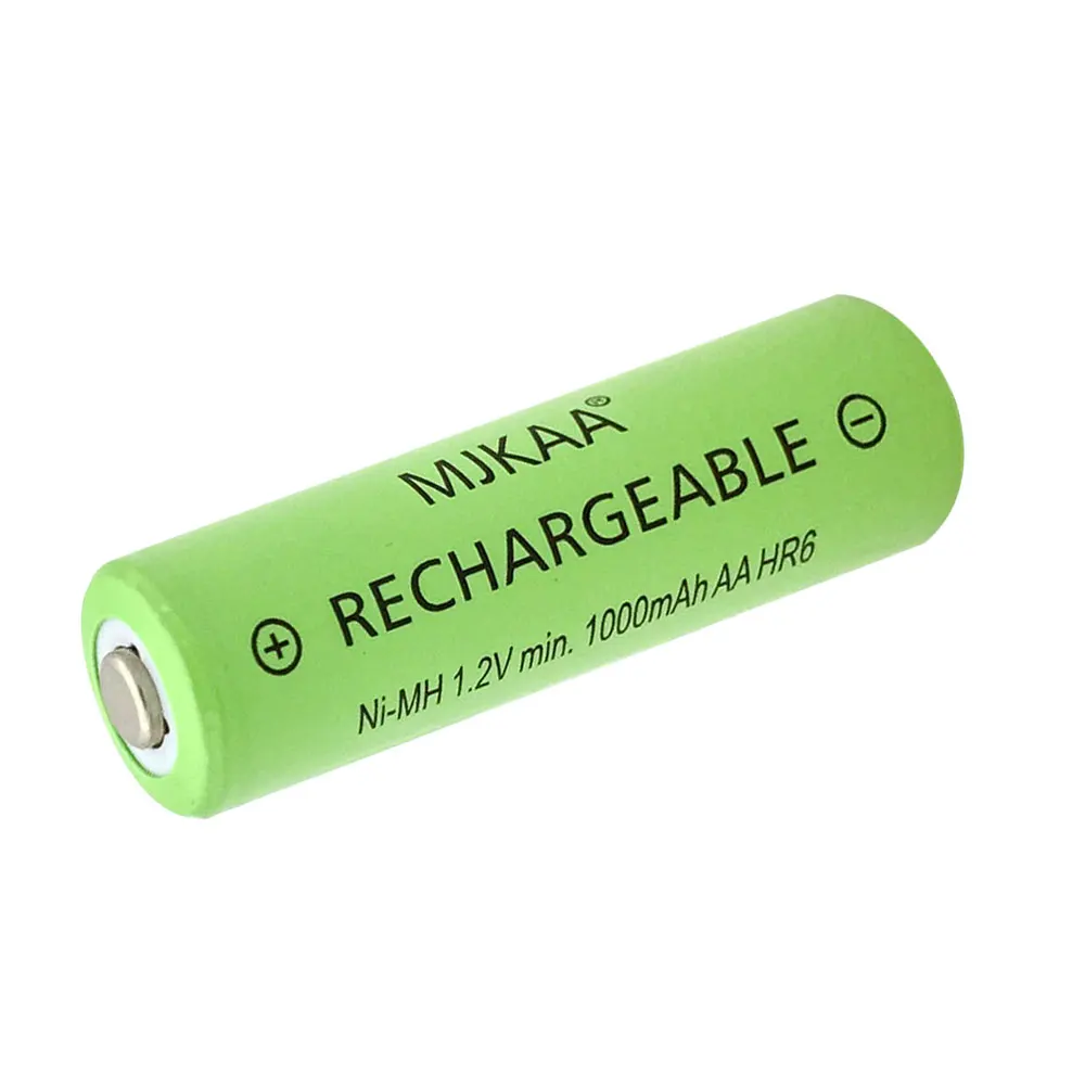 20 шт Новые кусочки 1,2 V 1000 Mah NI-Mh батареи электронные игрушки нейтральный AA подходит для фонарь