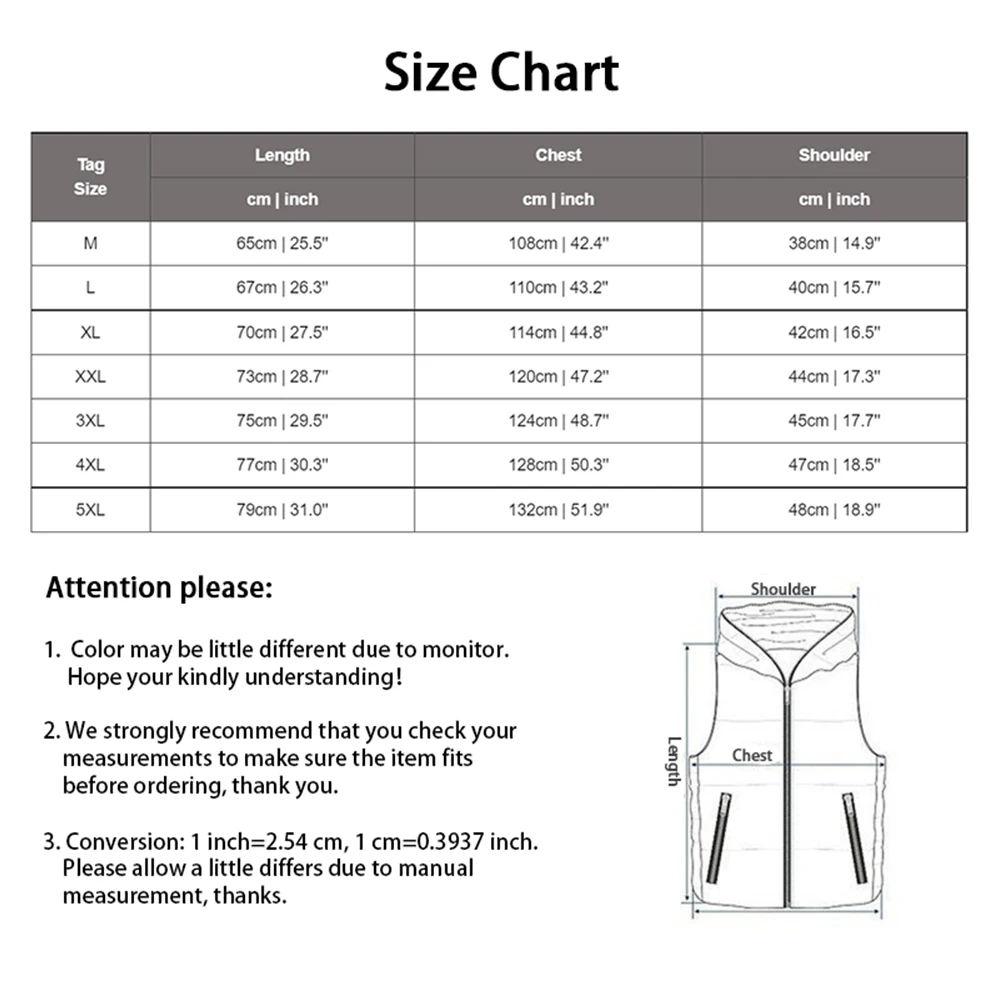 Fashion Men's Winter Solid Color Sleeveless Zipper Warm Down Jacket Cotton Padded Waistcoat Coat Dsq Printed Outdoor Homme Veste waterproof puffer jacket