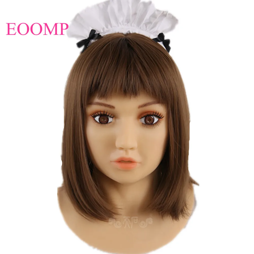 

Good Quality Silicone Realistic Female Mask for Halloween Dance Masquerade Cosplay Drag Queen Crossdresser Male to Female Masks