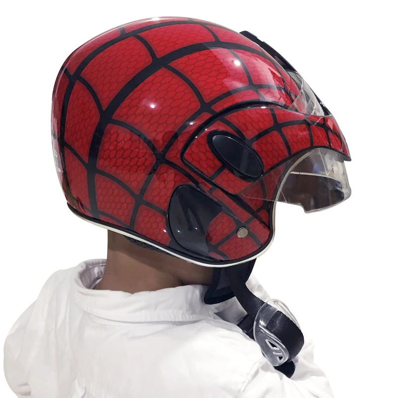 Мотоциклетный детский шлем, велосипедный защитный шлем для девочек и мальчиков, полушлем для детей, для спорта на открытом воздухе, для верховой езды, четыре сезона, 48 см-54 см