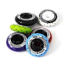 52 кремень ролик 8 шт./лот 85A колеса для роликовых коньков раздвижные роликовые колеса для слалома колеса для роликов 72 76 80 мм LZ102