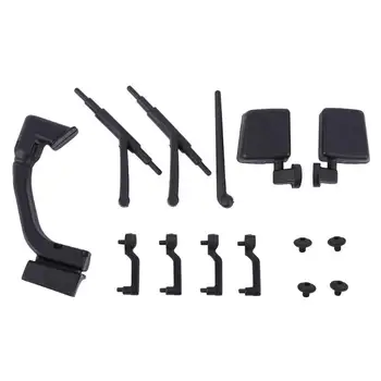 

Hot Sale Windshield Wiper Multi-function Exhaust Pipe Doorknob Mirror Wiper Set for 313mm Traxxas Redcat RC4WD RC Crawler