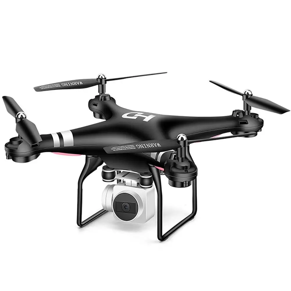 black 2000M camera SH5 WiFi FPV Квадрокоптер с широким углом обзора 0.3MP/2mp/5mp HD камера One-touch посадка/взлет передача RC вертолет - Цвет: black 2000M camera