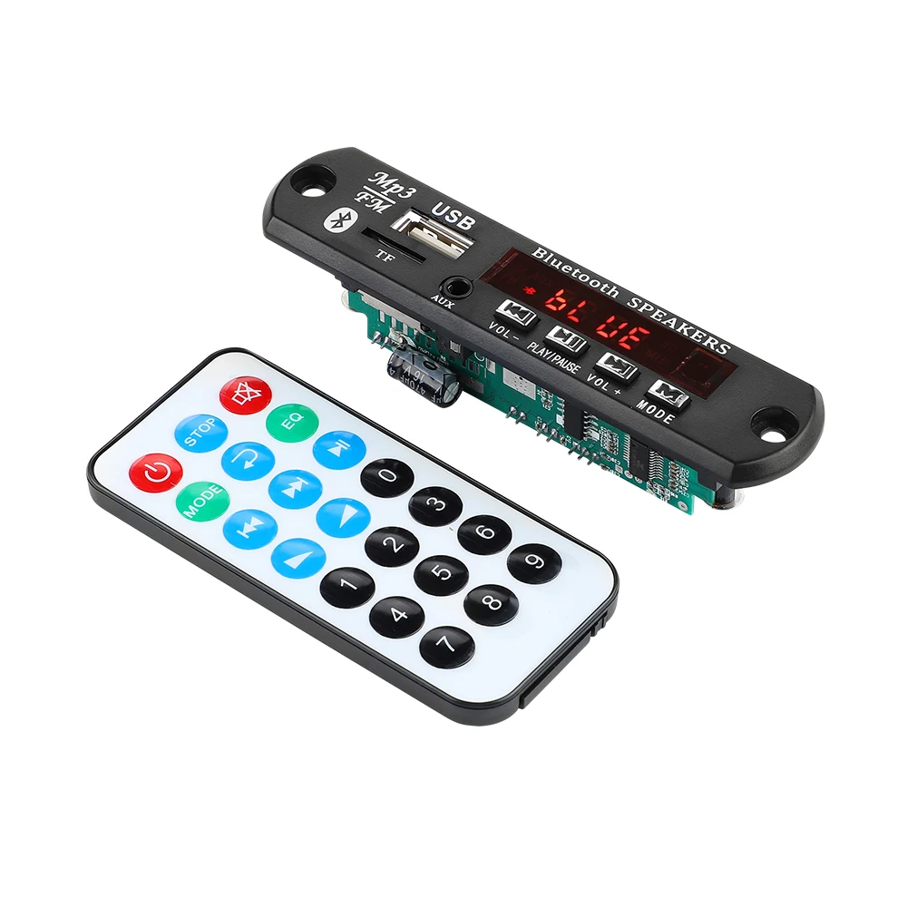 Плата усилителя AIYIMA 15Wx2 с Bluetooth MP3 декодер плата 5 0 приемник WAV APE FLAC аудио