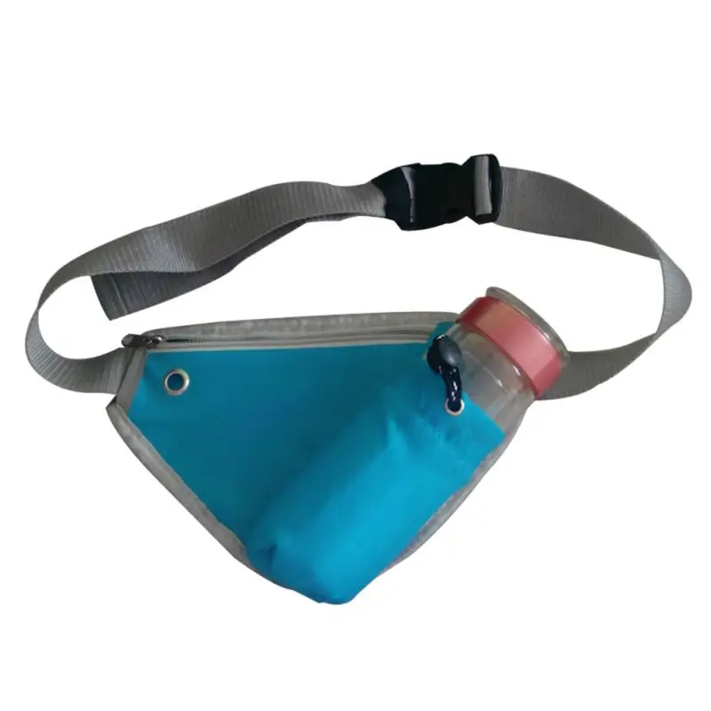 

Triangle Waist Belt Bag Running Invisible Reflective Mobile phone Anti-theft Waist Pack Sports Bag with Water bottle Holder KT01