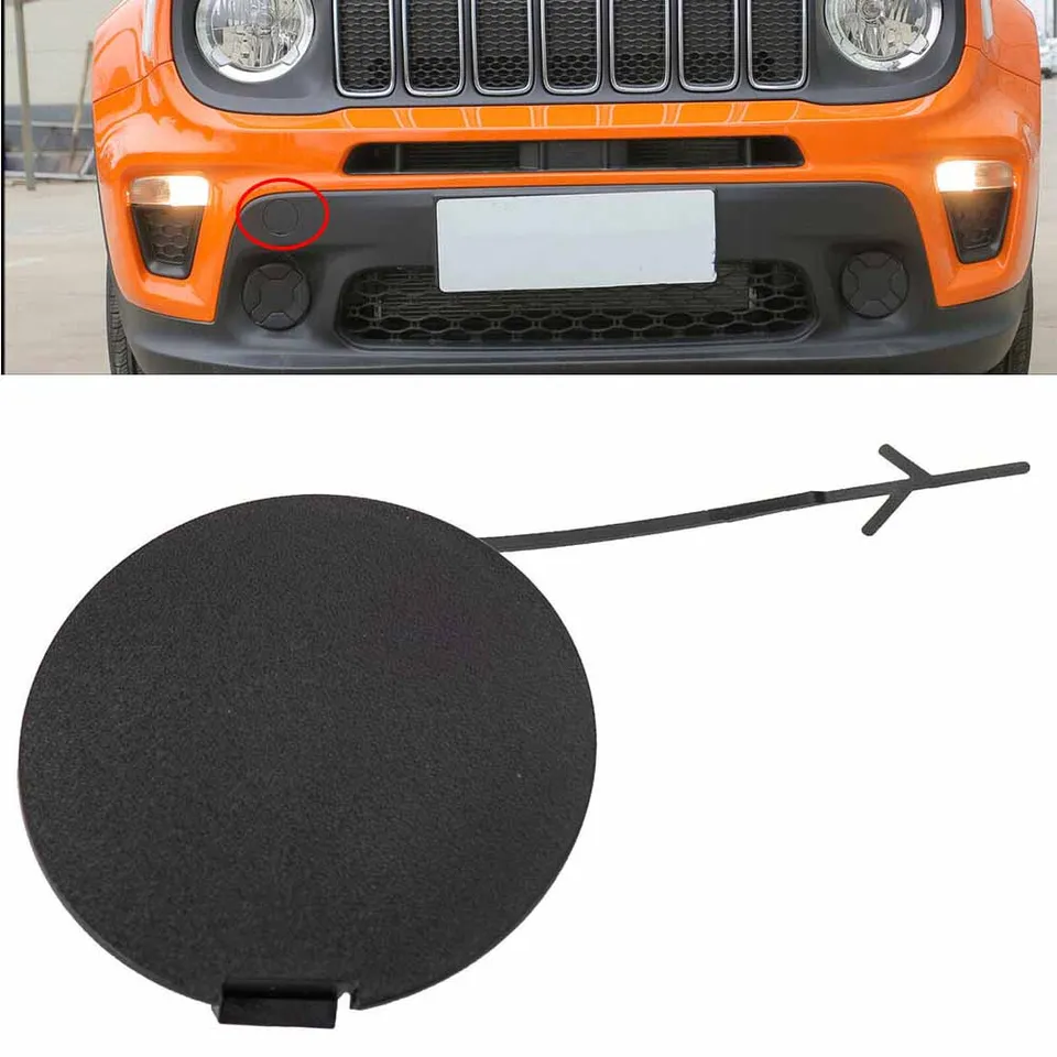 Copertura Per Gancio Di Traino Anteriore Per Jeep Renegade 2015-2018 - Tappo Protettivo - Foto 8