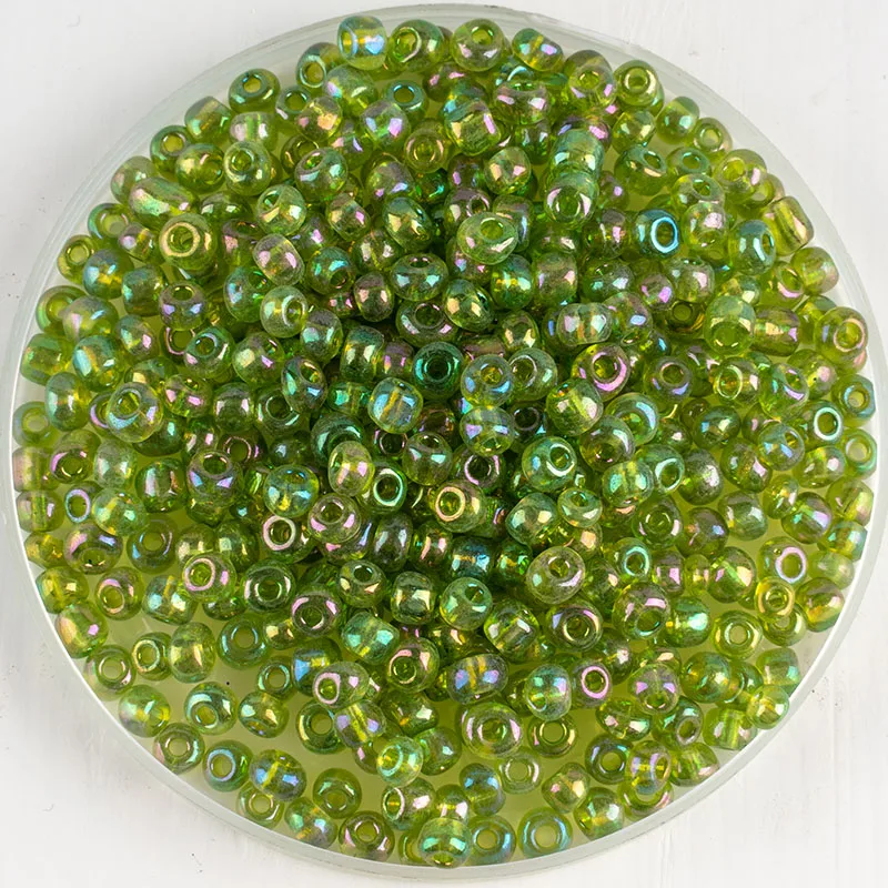 Зеленые 200 шт 4 мм Хрустальные стеклянные бусины для ювелирных аксессуаров материалы для ручных поделок