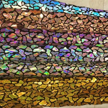 

big Sequins French Tulle Lace Fabric 2020 yellow High Quality African Velvet Lace Fabric Latest Lace Material For Evening Party