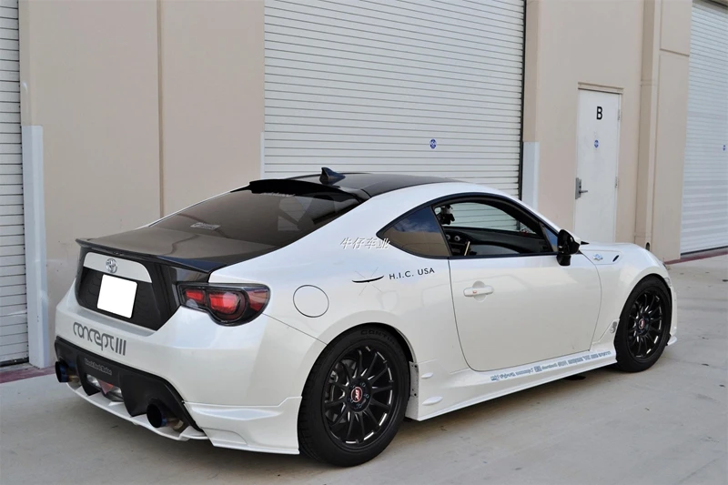 Для Subaru BRZ Toyota 86 GT86 2012- ABS пластиковый спойлер солнцезащитный козырек спойлер