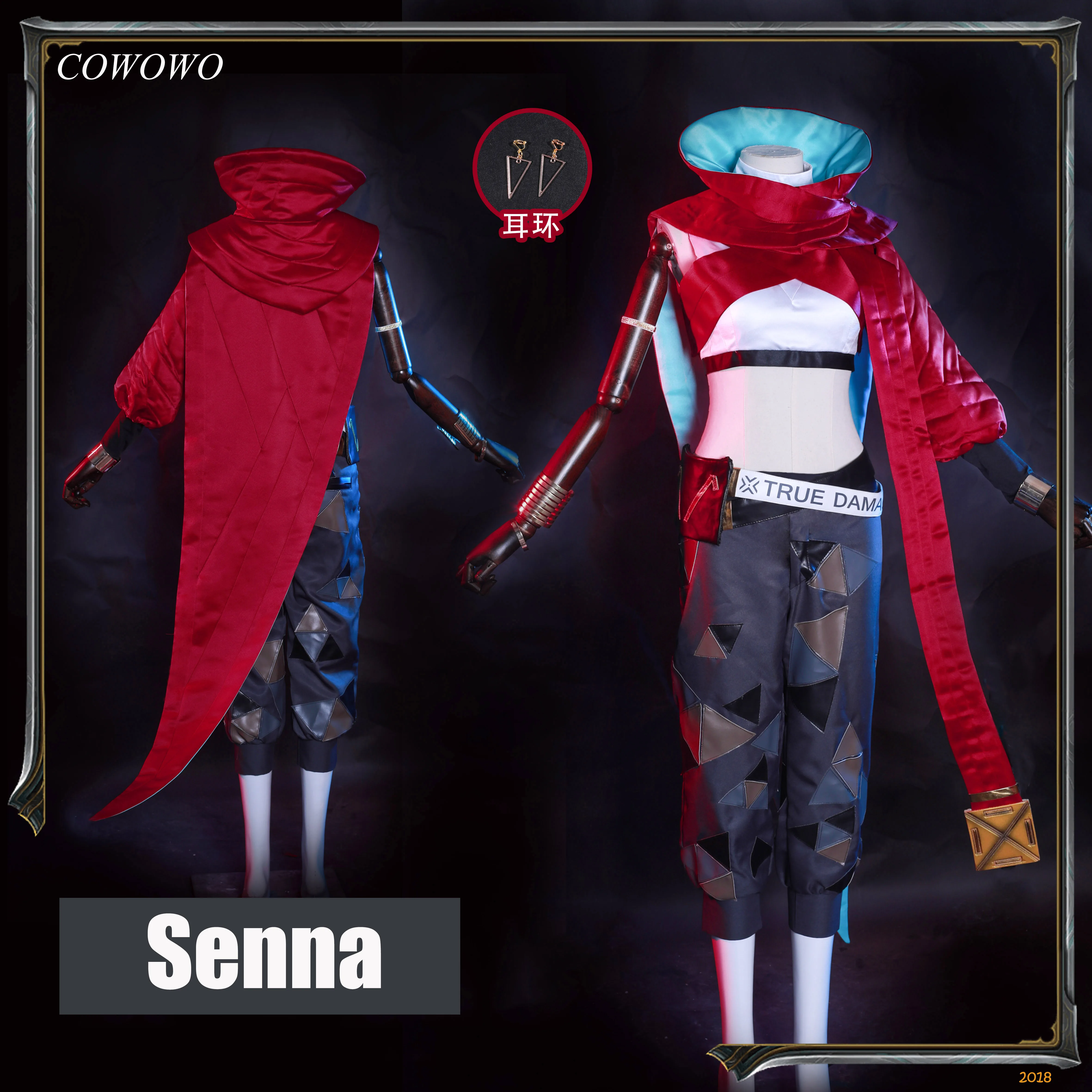 Anime! Game LOL True Damage Senna Battle Suit Lovely Sexy Uniform Cosplay Costume Halloween Outfit Women 2020 NEW Free Shipping |