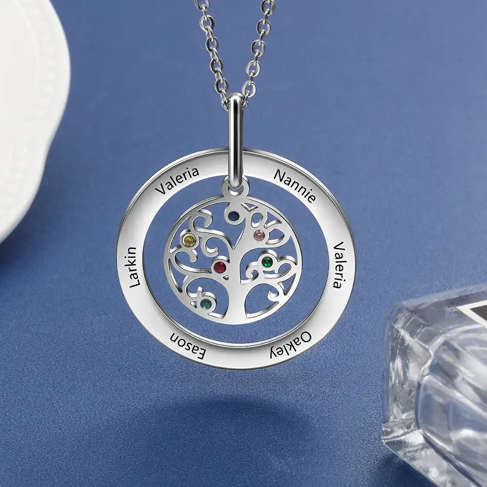 tree of life mothers necklace