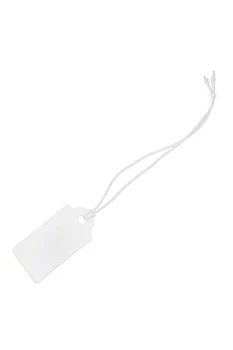 

White paper price tag 8cm (3-1/8") - 200