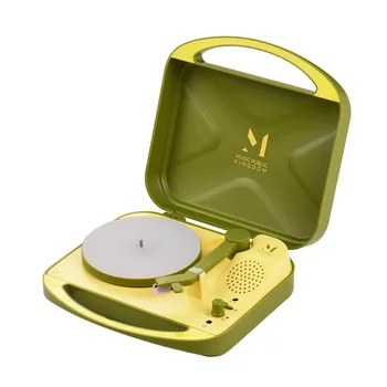 

Record Player for 7-inch Vinyl Turntable Phonograph 2-Speedwith Built-in Speaker & Headphone Jack Support Batterie(not inlcuded)