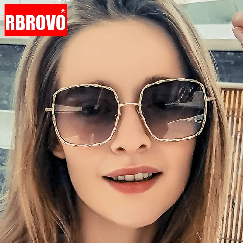 RBROVO Новое поступление 2021 роскошные солнцезащитные очки для женщин брендовые