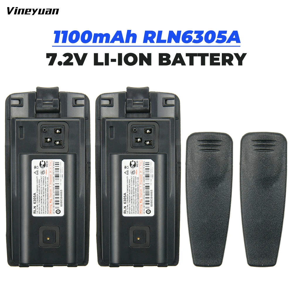 2X Replacement Battery for Motorola Two-Way Radio A10 A12 CP110 EP150 Two Way Radios With | Электроника